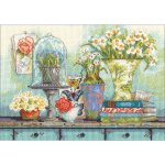 (image for) Gold Petites Garden Collectibles Counted Cross Stitch Kit